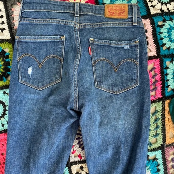 Levi’s 721 high rise skinny ankle jeans size 26 - Picture 4 of 5